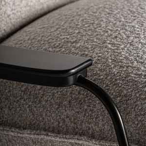 Sillón Maren Moderno con Base de Ratán para Sala de Estar, Dormitorio y Oficina en Casa - Product Image 6