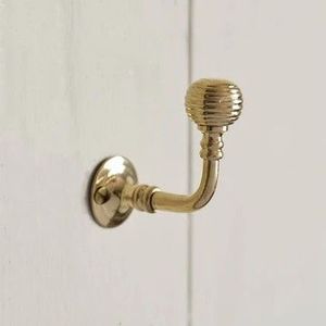 Antique Brass Butterfly <b>Wall</b> Hooks <b>for</b> Classic Hallways Adding Character Heritage Inspired Metal Craftsmanship Sturdy Build - Product Image 4
