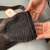 Extensions de queue de cheval naturelles en cheveux humains vierges Remy bruts 100g, queue de cheval complète, cheveux vietnamiens 8-34 pouces