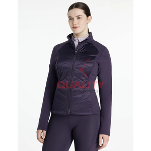 Top vente en gros vêtements d'extérieur équestres pour femmes tissu extensible imperméable et respirant coupe ergonomique veste d'équitation de qualité supérieure - Product Image 4