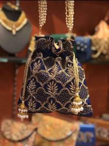 กระเป๋าเย็บปักด้วยมือมีเอกลักษณ์เฉพาะตัวกระเป๋าคลัทช์มือสไตล์โบฮีเมียนกระเป๋าถือดีไซน์แฟนซีซับในขายส่ง - Product Image 3