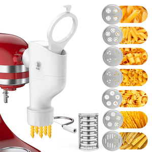 Accessoire de cuisine personnalisé pour machine à pâtes <span class=keywords><strong>KitchenAid</strong></span>, accessoires pour machine à pâtes avec 7 plaques à pâtes interchangeables pour <span class=keywords><strong>KitchenAid</strong></span> - Product Image 1