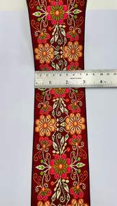 เสื้อถักแจ็คการ์ดของผู้หญิงผ้าลูกไม้แจ็คการ์ดปักลายลูกไม้มีรายละเอียดหรูหราสำหรับเสื้อผ้ากระโปรง - Product Image 2