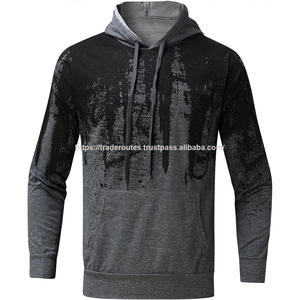 Sudadera con Capucha Unisex Personalizada, Ropa Deportiva, Elástica en Cuatro Direcciones, Transpirable, Tie Dye de Invierno, Felpa Francesa, Sudadera con Capucha para Hombre, Logotipo Reversible - Product Image 2