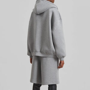 Ensemble deux pièces de haute qualité, sweat à capuche à manches longues et short, nouveau design, vêtements d'été pour femmes, ensemble deux pièces personnalisé 2026 - Product Image 4
