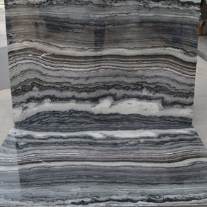 Dalle de marbre noir mercure de luxe, grand format, indienne, naturelle, pour sol et revêtement mural intérieur, imperméable, écologique - Product Image 3