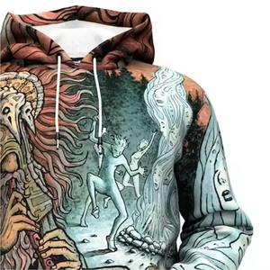 Sweat à capuche personnalisé pour homme, streetwear, logo OEM, sweat à capuche personnalisé pour homme et femme, vente en gros, coton lourd de haute qualité, blanc, 2026 - Product Image 5