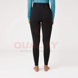 Jodhpurs d'équitation professionnels pour femmes fabriqués avec un tissu doux et respirant coupe sur mesure coutures durables et performance de prise en main stable - Product Image 2