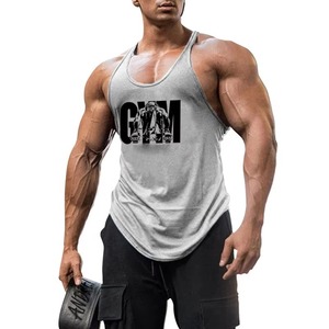 Sous-vêtements pour hommes Débardeur en coton pour hommes Débardeur de gymnastique de haute qualité Stringer pour hommes Débardeurs sur mesure - Product Image 2