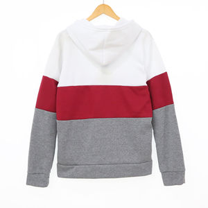 Ensemble de survêtement unisexe de qualité supérieure, 2 pièces, nouveau, fermeture éclair, sweat à capuche et pantalon pour sports d'hiver, motif uni, 100% coton - Product Image 2