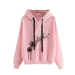 Alta calidad invierno Casual con capucha mujeres sublimación sudaderas con capucha algodón poliéster frente logotipo personalizado transpirable ecológico bajo MOQ - Product Image 1