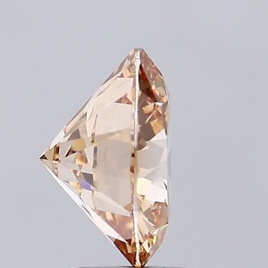 BRILLANT MODIFIÉ 3.01CARATS FANCY COULEUR BRUN ORANGÉ CLAIR VS1 LAB GROWN IGI CERTIFIED 604395693 Brilliant Cut Diamonds - Product Image 4