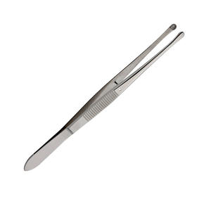 Pince à dissection dentée russe professionnelle en acier inoxydable de 6 pouces avec matériau métallique à mâchoires circulaires - Product Image 2