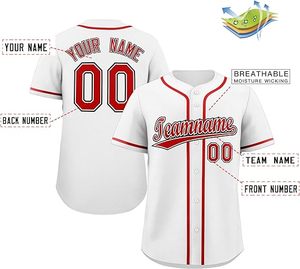 Ensemble d'uniformes de baseball pour hommes avec logo personnalisé OEM Vêtements de sport respirants pour vêtements d'équipe disponibles à la vente en ligne - Product Image 4