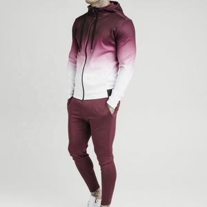 Vente en gros de survêtements sérigraphiés multicolores, respirants, coupe-vent, 100% coton/polyester, survêtements de jogging, streetwear - Product Image 4