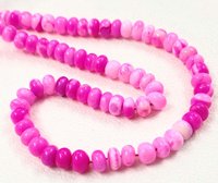 Lot en gros de perles d'opale teintée jaune ombré de 16 pouces, lisses, 7-8 mm, en forme de rondelle, polies, pierres précieuses naturelles de qualité supérieure pour le bricolage