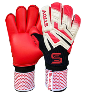 Guantes de portero de látex de cuero profesional con agarre Protección para los dedos Soporte de muñeca para partido de Fútbol y entrenamiento de niños - Product Image 4