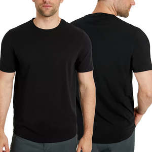 Impresión digital personalizada transpirable respetuoso con el medio ambiente de bambú/algodón para la camiseta empresa uniforme OEM suministro de fábrica - Product Image 3