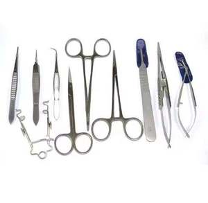 Kit de Instrumentos de Cirugía Oftálmica Veterinaria, Manual, Acero Inoxidable, Certificado CE, Clase II, Juego de Herramientas Microquirúrgicas para CIRUGÍA - Product Image 3