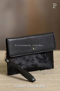 Calidad de exportación Lleve su estilo esencial con un elegante bolso de mano de cuero plegable sobre el embrague de cuero que ofrece practicidad de estilo - Product Image 4