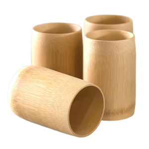 <b>Bamboo</b> <b>cups</b> are popular for smoothies Made in Vietnam Eco friendly material used for Home decoration Table decoration Wholesale - Product Image 1