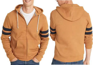Pull à capuche coupe-vent chaud et respirant pour hommes, polyester/coton épais, doublé polaire, confortable et doux pour les activités de plein air en hiver - Product Image 4