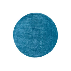 Alfombra de Viscosa Azul Cera, Tejida a Mano, Estilo Rectangular Clásico para el Hogar o el Pasillo, Color Sólido, TPV-5016 de Jaipur Rugs US, Producto Nuevo - Product Image 1