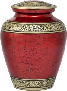 Modern Design American Style Brown Metal Handmade Customized Cremation Urns for Human Pet Ashes Tabletop <b>Vase</b> Function Latest - Product Image 4