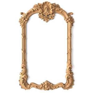 Cadre de miroir en bois de la meilleure qualité pour la décoration de chambre et de salon d'inspiration vintage à un prix avantageux - Product Image 2