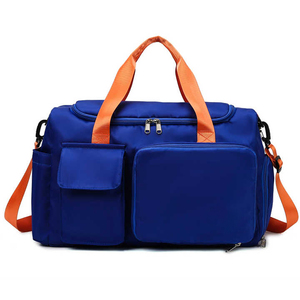 Bolsa de lona a rayas de satén Unisex de alta calidad de gran capacidad de secado rápido plegable con alta visibilidad para deportes al aire libre y viajes - Product Image 3