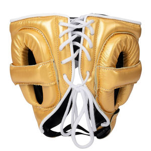 Couleur dorée Meilleur fournisseur Créez votre propre protège-tête gagnant pour la boxe MMA de qualité supérieure - Product Image 5