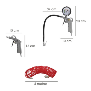 Kit Accessori Compressore 3 Pezzi - Product Image 2