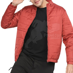 Factory Manufacture New Arrival Men's <b>Long</b> Sleeve Stand Front Customized Wholesale <b>Waterproof</b> Eco-Friendly Winter Puffer <b>Jacket</b> - Product Image 1