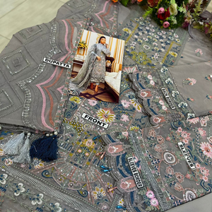 Robes pour femmes, nouveaux modèles en gros 2024, vêtements de mariage, salwar kameez pour femmes, costumes élégants - Product Image 2