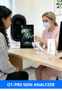 Wholesale <b>Smart</b> Facial Skin Analysis Scanner System 3D Image Dermatoscope Acne Wrinkle Pigmentation Deep Cleaning Device - Product Image 3