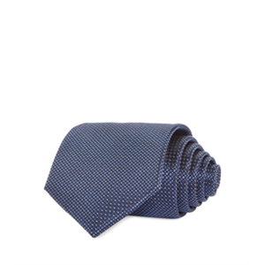 Corbata de Seda con Diseño de Puntos de Bloomingdale's para Hombre, Talla Clásica 8, en la Tienda para Hombres - Product Image 1