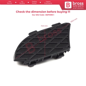 Cubierta de Rejilla Inferior del Parachoques Delantero BSP1099-1 Izquierda A2108850153 para E W210 E320 E430 E55 AMG 1999-2003 - Product Image 6