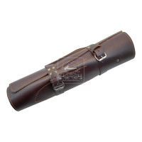 Offre Spéciale – Ensemble de Couteaux de Cuisine Professionnels en Acier Damas Cinq Pièces Style Japonais Écologique DD-KKS-903 avec Manche en Bois de Palissandre et Étui en Cuir