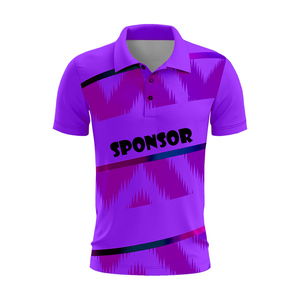 Haute qualité grande taille hommes Golf pour polos personnalisé pleine Sublimation respirant Polyester décontracté solide impression tricoté Style - Product Image 2