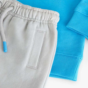 Survêtement unisexe en coton pour bébé, ensemble de chemises et de shorts doux et durables, conçu pour un mouvement confortable et des jeux toute la journée - Product Image 5