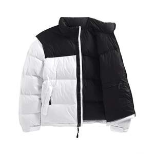 Vente en gros de vestes élégantes en duvet de qualité veste en duvet pour hommes à séchage rapide veste à manches longues avec poche veste à bulles en duvet pour hommes - Product Image 1
