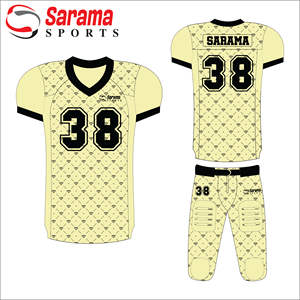 Camisetas de fútbol americano para hombre, uniforme de fútbol personalizado, auténtico, cosido, equipos americanos - Product Image 2