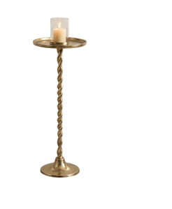 Table d'appoint en fer et verre sur mesure, polie or, faite à la main, meubles de salon, design moderne et contemporain - Product Image 3