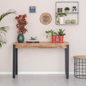 Table de Console en bois d'acacia de Style industriel moderne et luxueux - Product Image 1