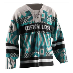 Camisetas de hockey sobre hielo personalizadas Ropa de equipo de sublimación Uniformes de hockey personalizados para clubes y equipos EE. UU. - Product Image 3