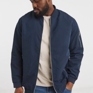 Chaqueta Bomber de Invierno Personalizable con Cremallera, Algodón/Poliéster de Alta Calidad y Servicio OEM - Product Image 1