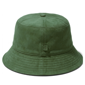 Vietnam Factory Wholesale Suede Bucket Hat Custom Embroidery Design Plain <b>Round</b> Top Fishing <b>Cap</b> with Cigarette Hole Gorras <b>Men</b> - Product Image 4