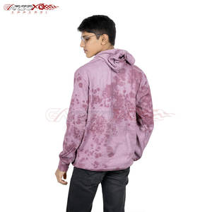 Sudadera con capucha para hombre con estampado de tinte de corbata de moda en estilo pulóver de la colección Basics - Product Image 5