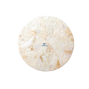 Nouveautés Sets de table décoratifs ronds en bambou peints à la main de haute qualité pour la vente en gros - Product Image 5