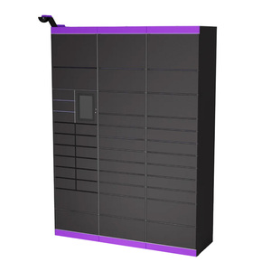 Casier intelligent électronique étanche et écologique en métal pour livraison de colis, casier de rangement extérieur en acier - Product Image 5